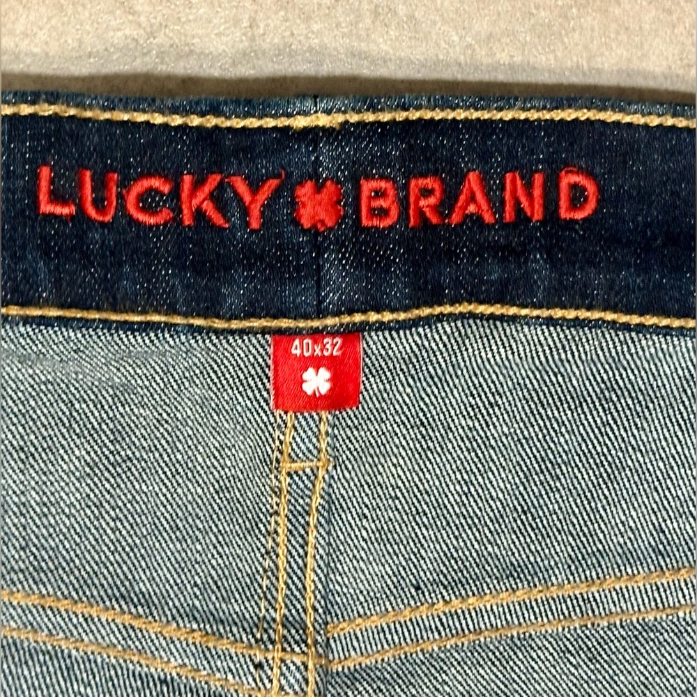 NWT Lucky Brand Mens Denim Vintage Straight 363 Jeans 40x32  $129 - Picture 6 of 12